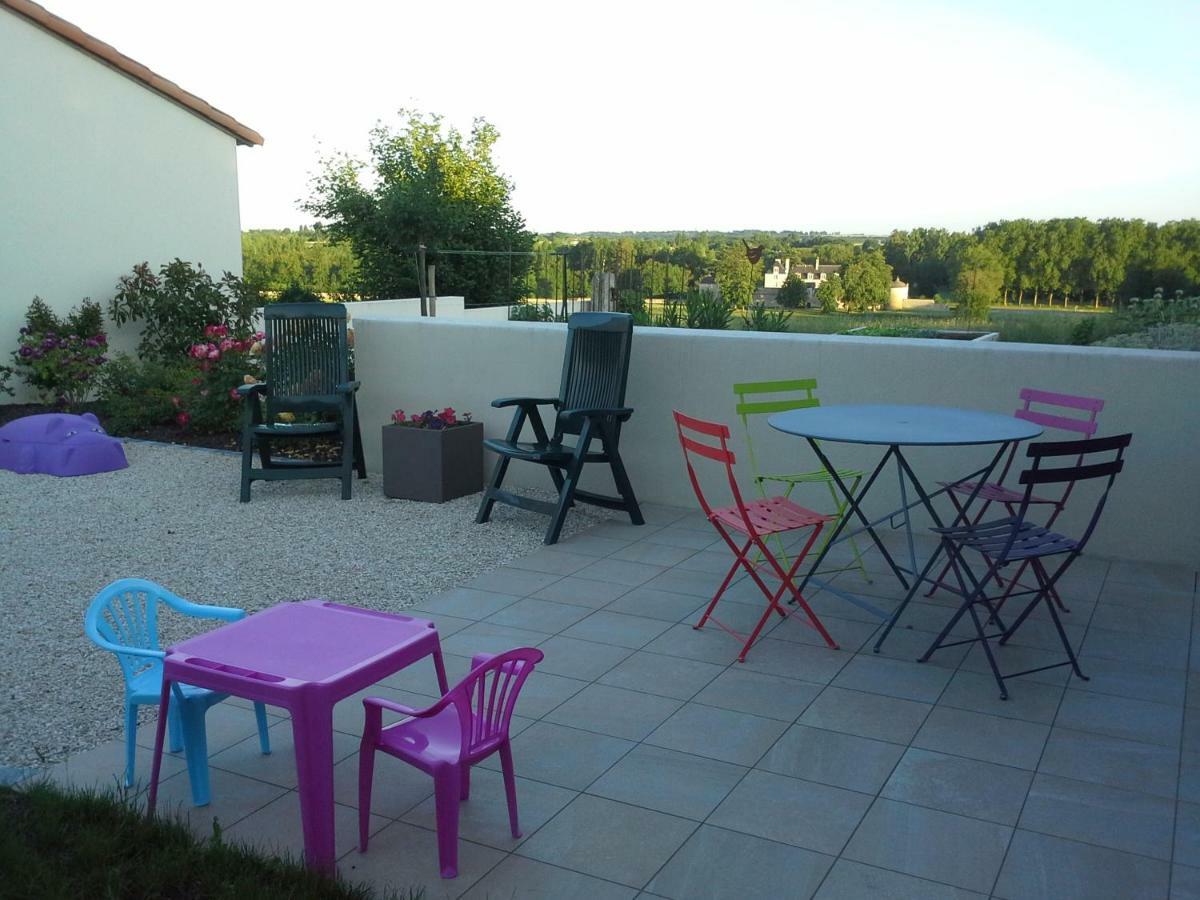 Au Grain D'Orge Villa Echire Luaran gambar